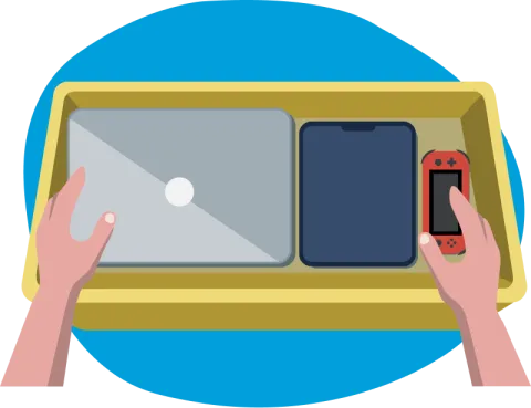 Laptop, tablet e console portatili