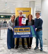 festeggiamento 55 milioni di passeggeri